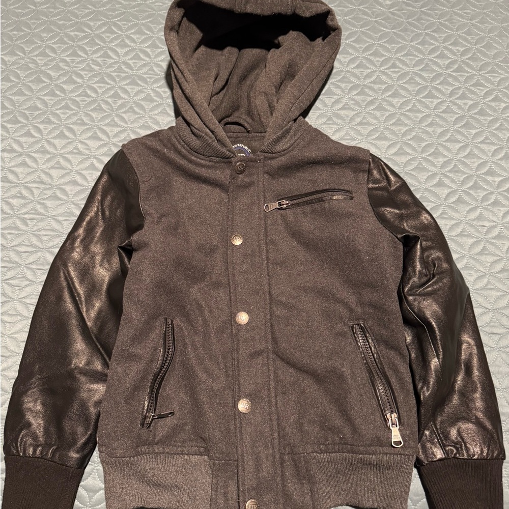 Urban Republic Black and Gray Kids Jacket